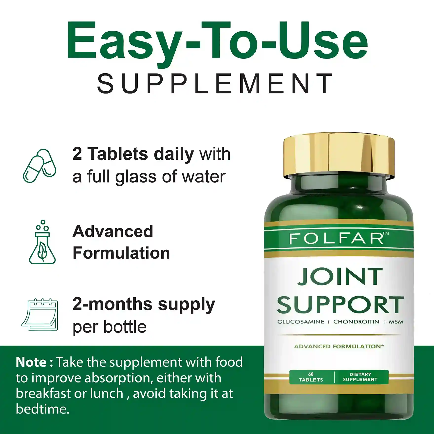 Joint Support (60 Tablets Bottle) B+-05