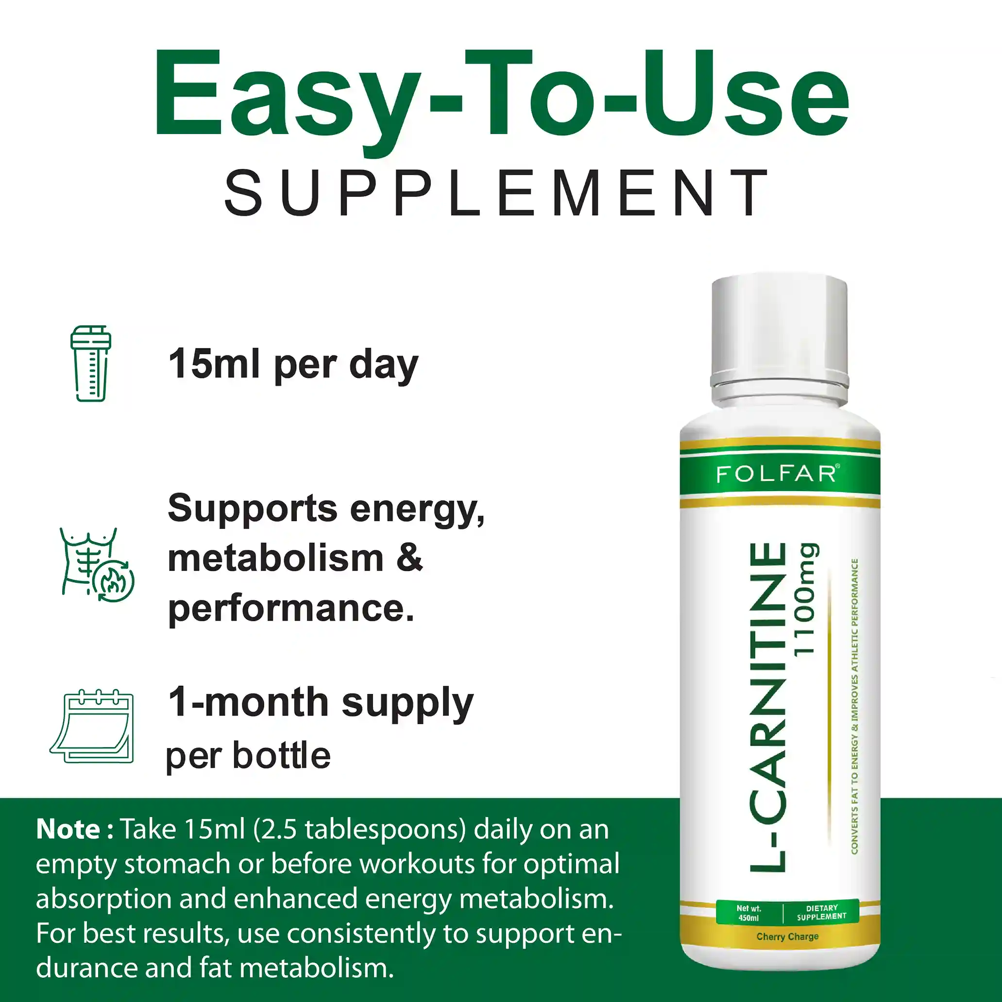 Folfar L-carnitine liquid